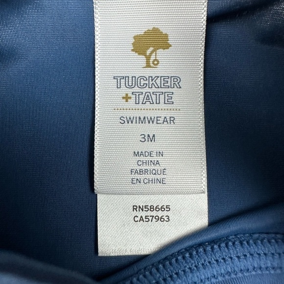 Tucker + Tate Swimshirt Rashguard Size 3 Months - Picture 3 of 4
